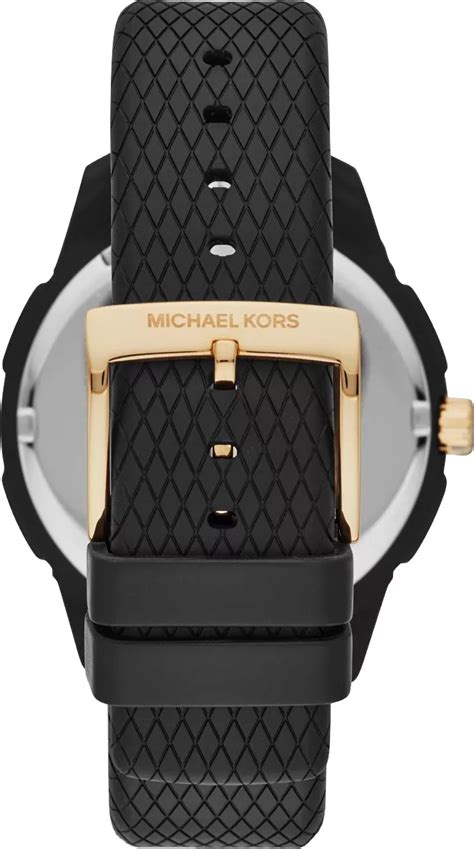 michael kors watch mk6701|Ryder Embossed Silicone and Gold.